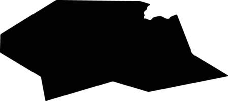 Odense Denmark silhouette map vector