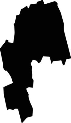 Ol Jorok Kenya silhouette map