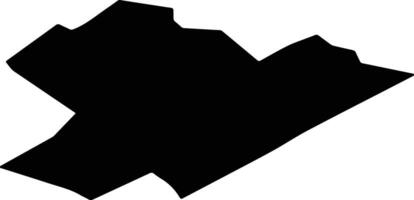 Olaine Latvia silhouette map vector