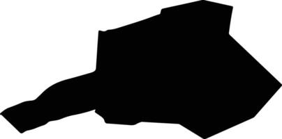 Ooststellingwerf Netherlands silhouette map vector