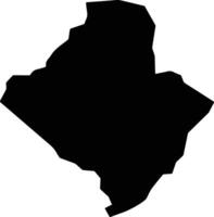 Orizona Brazil silhouette map vector