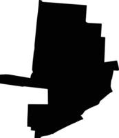 ORLEA Romania silhouette map vector