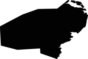 Oskarshamn Sweden silhouette map vector
