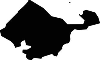 Paata Micronesia silhouette map vector