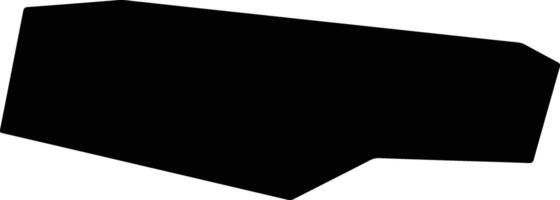 Palpa Nepal silhouette map vector