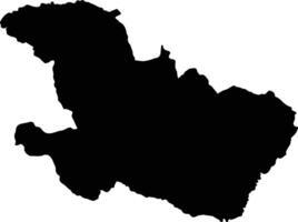 Paltas Ecuador silhouette map vector