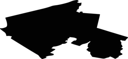 Palsmanes pag Latvia silhouette map vector