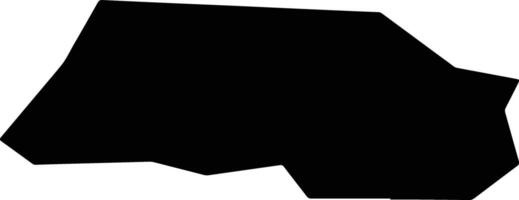 Pano Dikomo Cyprus silhouette map vector