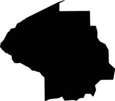Paoy Paet Cambodia silhouette map vector