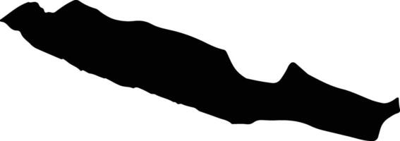 Parsian Iran silhouette map vector