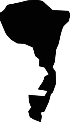 Pasaco Guatemala silhouette map
