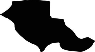 Pasargad Iran silhouette map vector