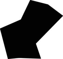 Pengzexian China silhouette map vector
