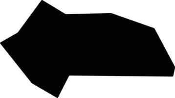 Petra tou Digeni Cyprus silhouette map vector