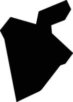 Pippu Japan silhouette map vector
