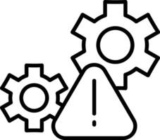 Inefficient Workflow Management System vector