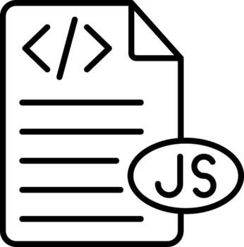 JavaScript Code Snippet vector