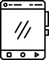 Smart Touchscreen Smartphone vector