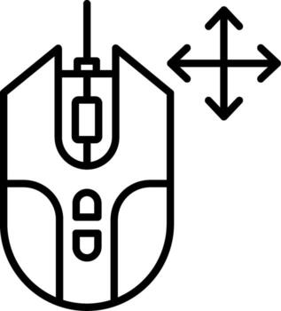 Drag and Move Object vector