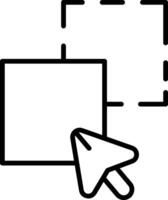 Drop Item in Field vector