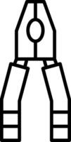 Multipurpose Grip Pliers vector