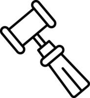 Soft Headed Rubber Mallet vector