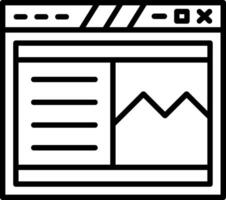 Sticky Page Header Section vector