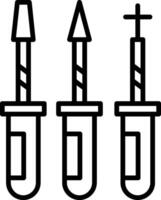 Compact Screwdriver Set vector