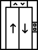 Vertical Transport Elevator vector