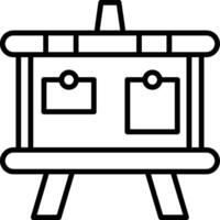 Pin Up Corkboard Display vector