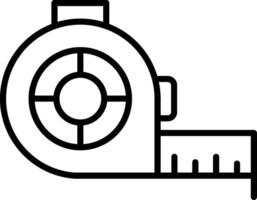 Retractable Tape Measure vector
