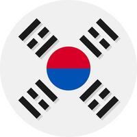 Flag of South Korea vector