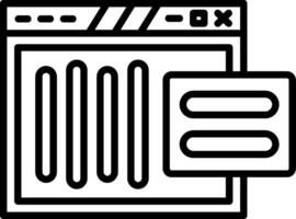 Mobile Hamburger Menu Icon vector