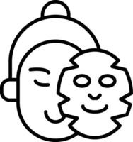 Peel Off Charcoal Mask vector