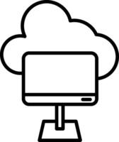 Secure Cloud File Storage vector
