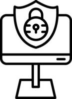 Anti Virus Security Software vector