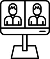 Group Audio Conference Call vector