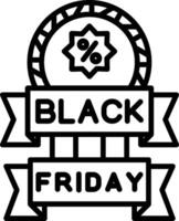 Black Friday Shopping Event vector
