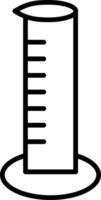 Graduated Measurement Cylinder vector