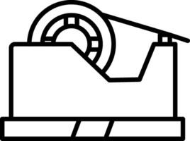 Tape Dispenser Roller vector