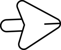 Go Forward Button vector