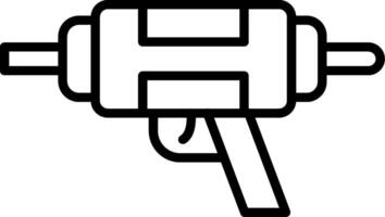 Refill Hot Glue Stick vector