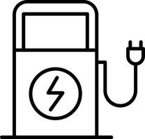 Mobile Charging Station vector