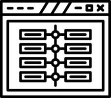 Visual Project Timeline Graphic vector