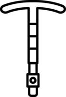 Deep Socket Spark Wrench vector
