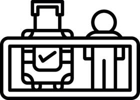 Automated Moving Walkway vector