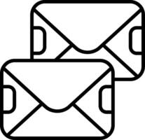 Mailing Envelope icon vector
