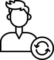 Restart Operating System vector