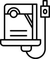 Multi Port Laptop Docking Station vector