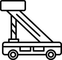 Aircraft Disembarkation Procedure vector